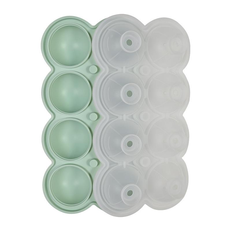 Large Silicone Ice Cube Trays - Easy-Release No Leakage Perfect For Whiskey Cocktails Juice And Parties