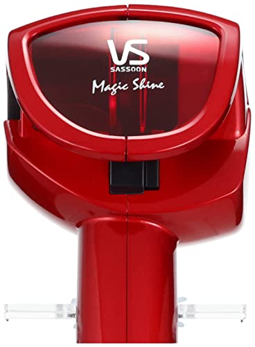 Vidal Sassoon Auto Curling Iron with 3 Adjustable Settings, Red, VSA-1110/RJ