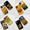 Cover for Motorola Moto G82 G20 G22 G23 G32 G8 G7 G9 Power Plus G41 G30 G71 E22 E13 E20 E32 Phone Case With Sunflower Flower