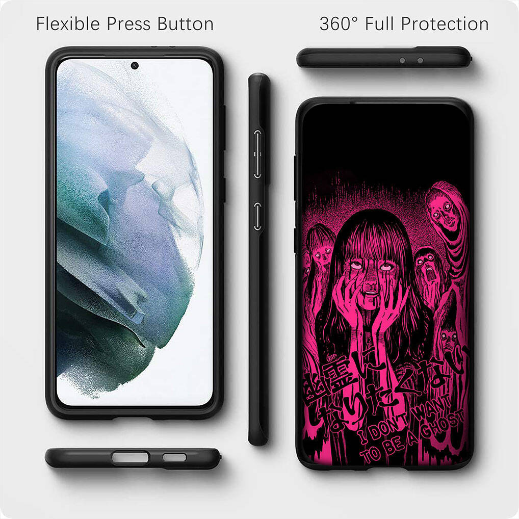for iPhone 17 16 15 Xiaomi Poco F7 F8 X7 X6 C85 C75 C71 M8 Redmi Note 14 13 12 11 Pro Max 14C 13C 15C A3 A4 Phone Case Wallpaper Tomie Junji Ito Cover