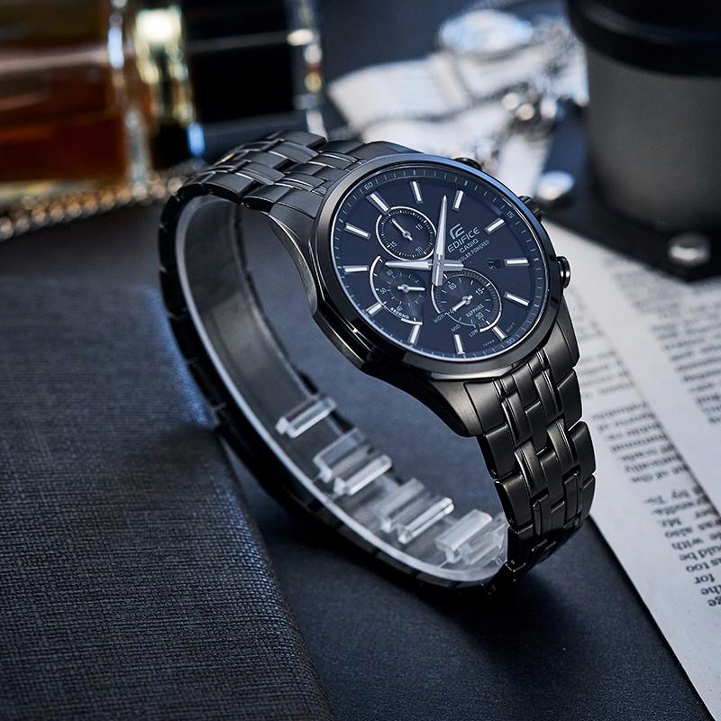 CASIO Men EDIFICE Black Watch EFB-670SBC-1AVUPR