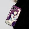 Hitagi Senjougahara Phone Case Silicone Soft For IPhone 16 15 14 13 12 11 Plus Pro Max Plus
