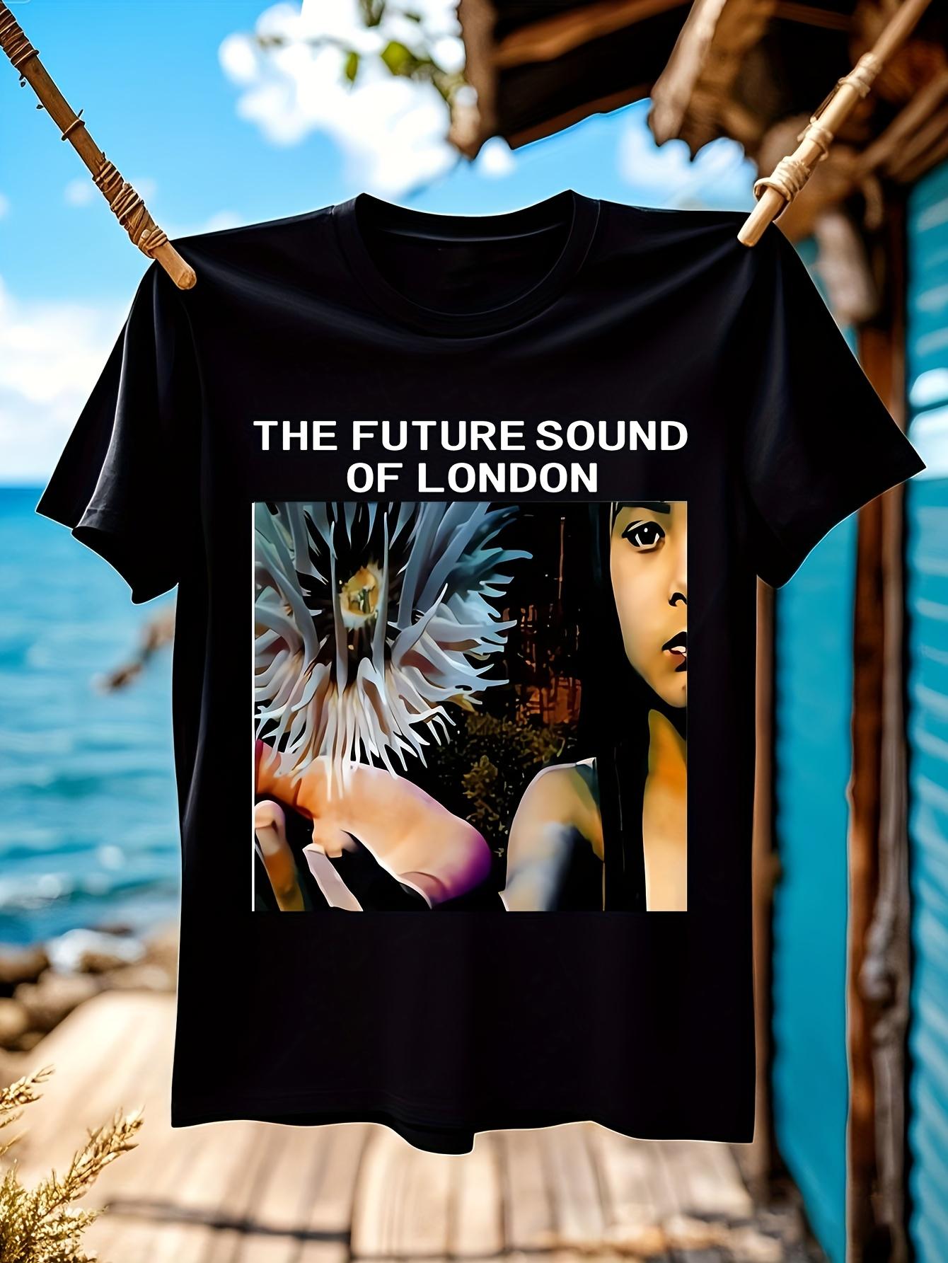 Oversized Graphic Tshirt The Future Sound of London Retro... S