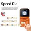 I17 Air Mini Flip Mobile Phone Dual SIM 1.77" Screen Bluetooth Dial Magic Sound FM Radio Torch 2G GSM Small Fold Cellphone