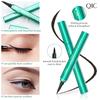 QIC malachite green eyeliner, eyeliner waterproof, oil-proof and non-smudging eyeliner pen, eyeliner pen, makeup