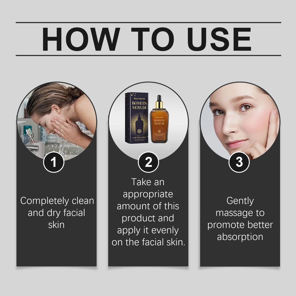 Moisturizing Serum, Serum Lotion, Replenishing Collagen, Increasing Elasticity, Brightening Skin Tone, Suitable For All Skin Types, 100ml