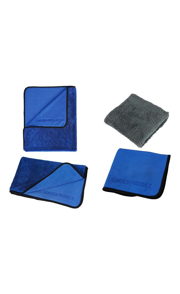 Super Absorbent Samurai Large X Medium X Small X and Detailing Towel X These Large Microfiber Cloths Are a Favorite Among Car Wash Professionals and
