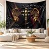 Rammstein Wall Tapestry, Soft Fabric Wall Hanging, Decorative Backdrop For Bedroom Home Wall Art