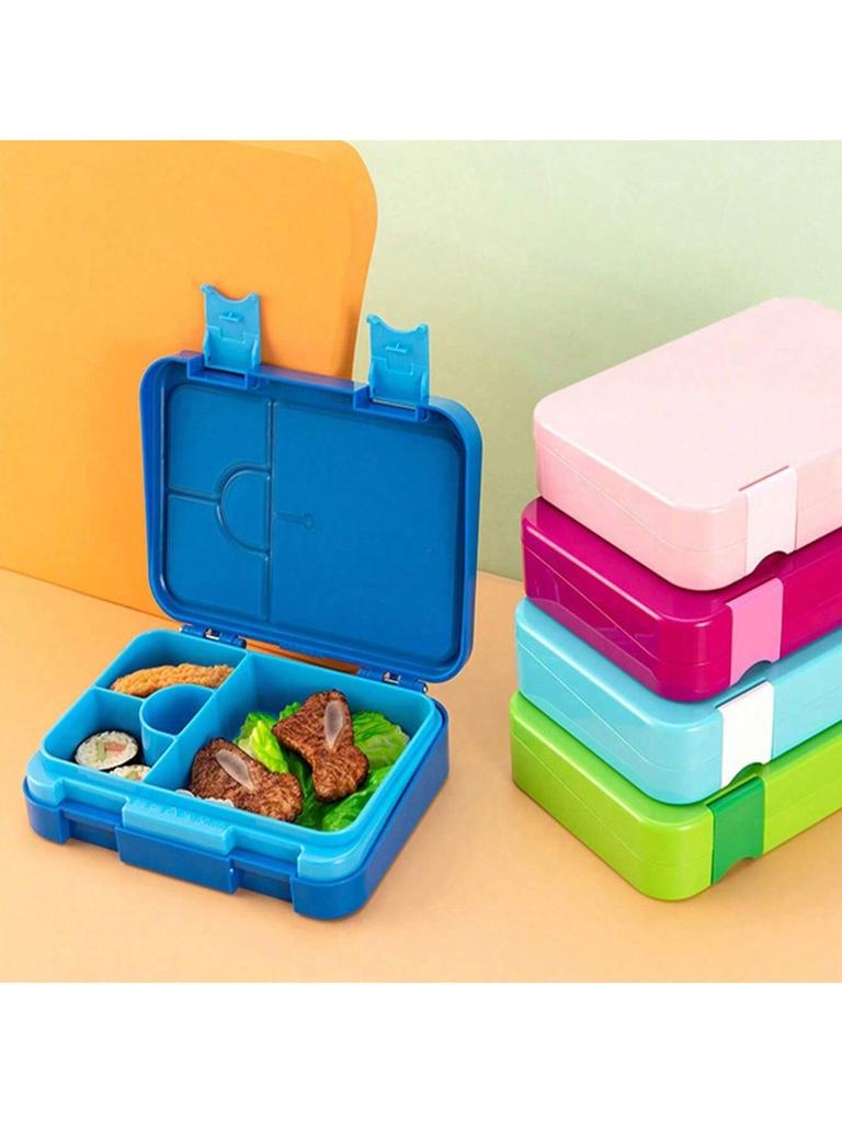 1PC Bento Lunch Box with Six Compartments and Detachable Dividers, Portable Student Lunch Box, Suitable for Returning To School