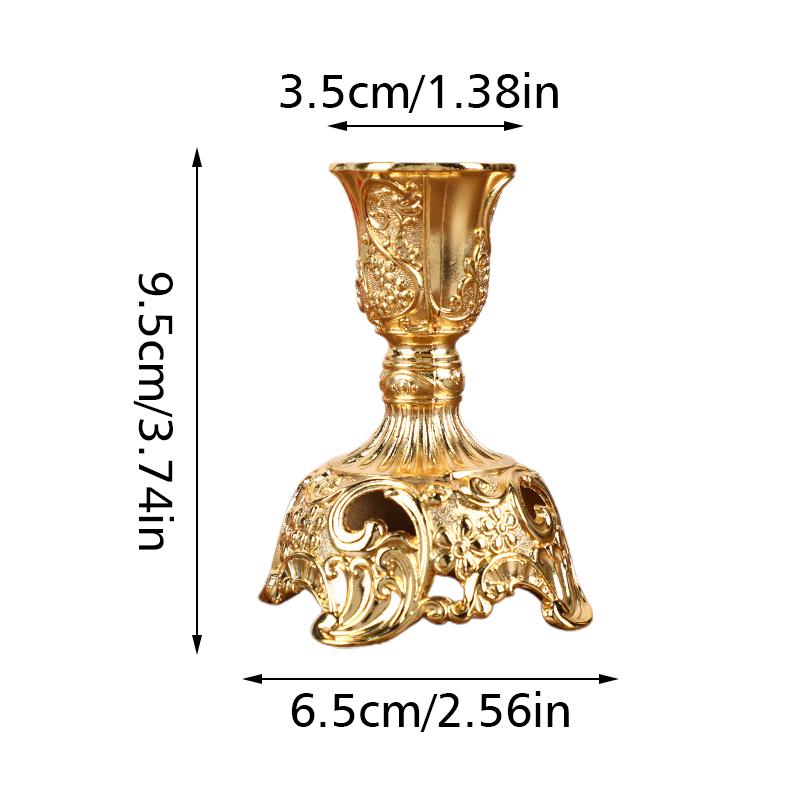 Iron Art Alloy Decorative Carving Pattern European Classical Style Handicrafts Desktop Ornaments Home Decoration