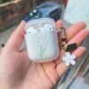 Glitter Butterfly for AirPods Pro1 Protective Cover Transparent Apple 1st Generation Bluetooth Headset Cover Soft