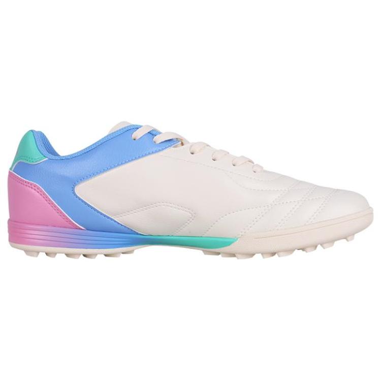 Li Ning AG Artificial Ground Firm Ground, Artificial Turf, Indoor Soccer Shoes Men's Ecru YSTT039-1