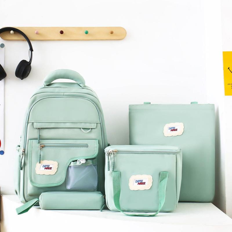 

New Fashion Large Capacity Backpack Student Schoolbag Casual Commuting Simple Backpack