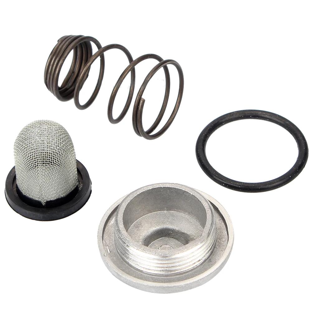 

Мотоциклетный масляный фильтр Набор сливной пробки для масла скутера Gy6 50cc 125cc 150cc Фильтр 139QMB 152QMI 157QMJ Baotian Benzhou Znen Taotao армия зеленый