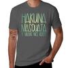 Hakuna Masquata Tshirt Big Size Short Sleeve Tee For Unisex