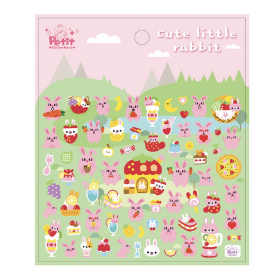 Petit Fancy Sevimli Hayvan Çıkartmaları 2 (Her Biri 10 Adet) - 29 Seçenek (Üç Boyutlu/Kore/Dekorasyon/Kendin Yap Scrapbooking)