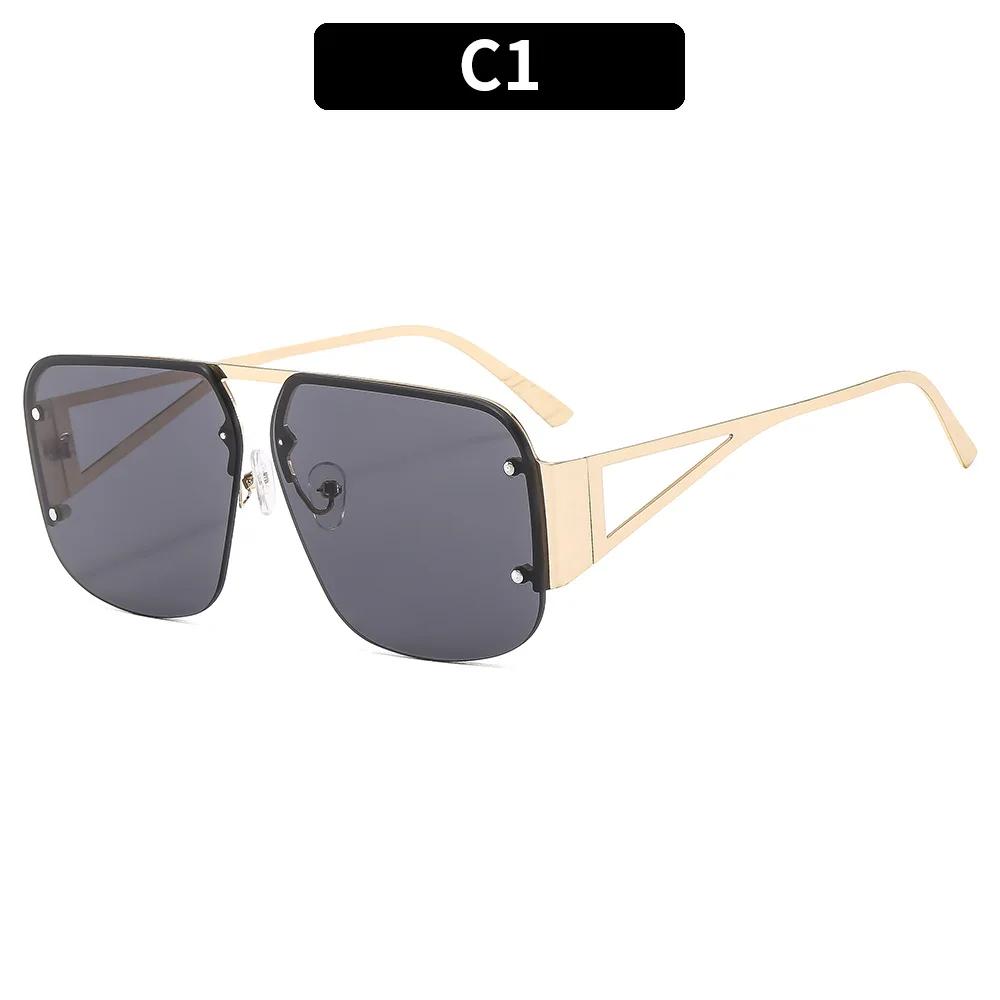 

Stylish Large Square Sunglasses Woman Brand Design Retro Square Sun Eyeglasses Women Big Frames Shades UV400 Eyewear 1PC