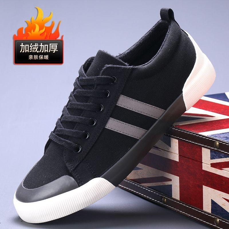 Men's shoes are breathable in , lazy canvas trendy shoes, casual board shoes, versatile men's work cloth shoes