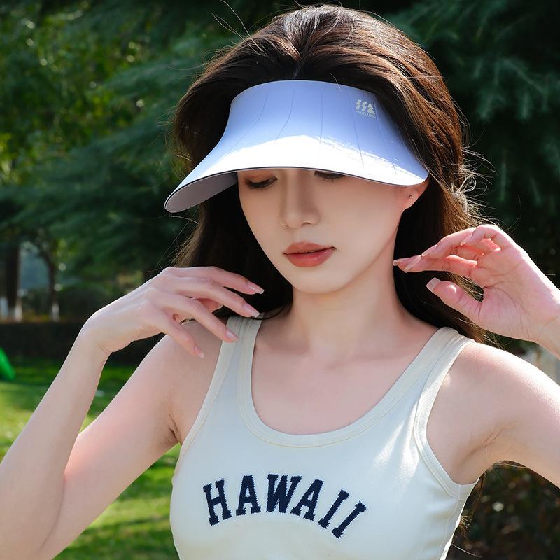 Ultra-light seamless sunscreen hat for women's new summer UV protection sports running empty top sun hat for cycling men