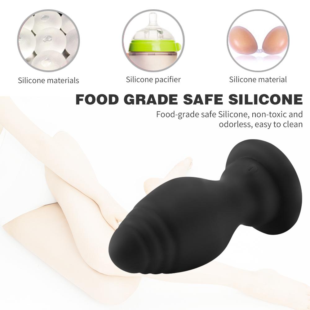 Rabbit Tail Anal Vibrator Remote Control Butt Plug Female Masturbator Adult Product Prostate Massager Erotic Sex Toys For Couple