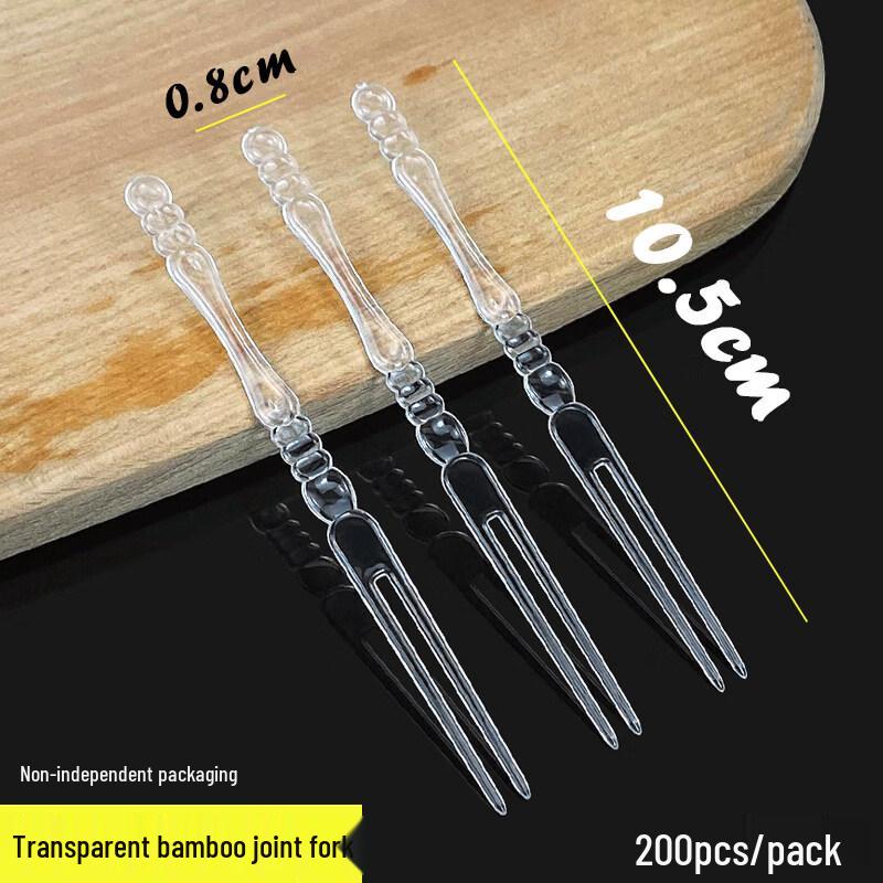 Одноразовые вилки для фруктов ZISIZ