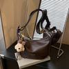Crossbody Bag Women's Bag 2025 New Trendy High-end Retro Bag Women's Shoulder Bag Large-capacity Commuter Dumpling Bag