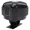 Round Fireplace Fan Heat Powered Stove Fan Aluminum Alloy Wood Burner Kerosene Stove Fan for