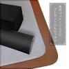 CRESTABLES Large Desk MatMouse Pad, PU Leather with Suede Backing, for Office or Home Use (90 X 40 Cm), Gray