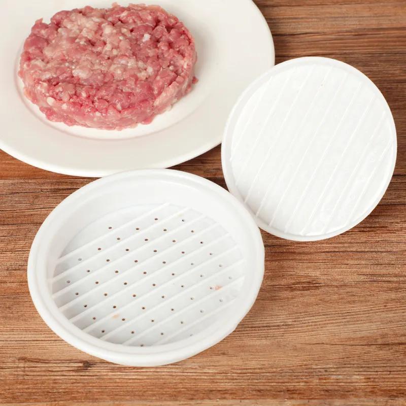 Plastic Burger Patty Making Mold Multifunction Patty Maker Meat PressKitchen Gadgets Hamburger Presser FMT2057