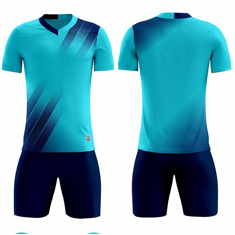 Football Suit, Short-Sleeved Game Jersey, Summer Adult Sports Training Jersey, Children'S Primary School Students, Men And Women