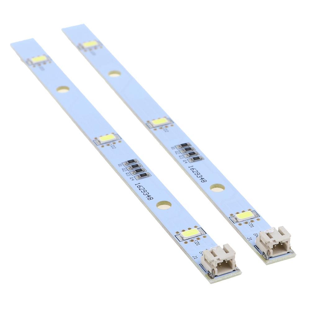 

2 пары светодиодных лент для морозильной камеры и холодильника E349766 MDDZ-162A 1629348 DC12V 2W HCDM415LC BCD-630WT