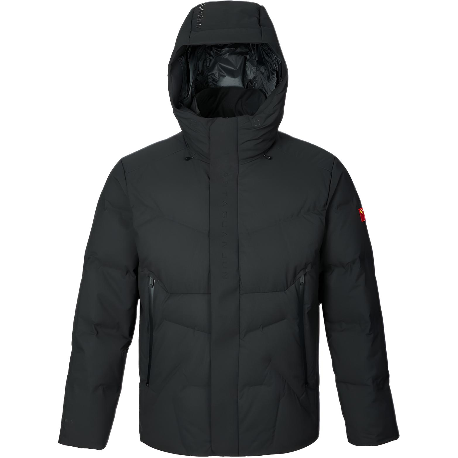 

Anta Champion Всепогодная серия Куртка пуховая мужская повседневная простая теплая на молнии с капюшоном верхняя одежда 152540913-1 2XL