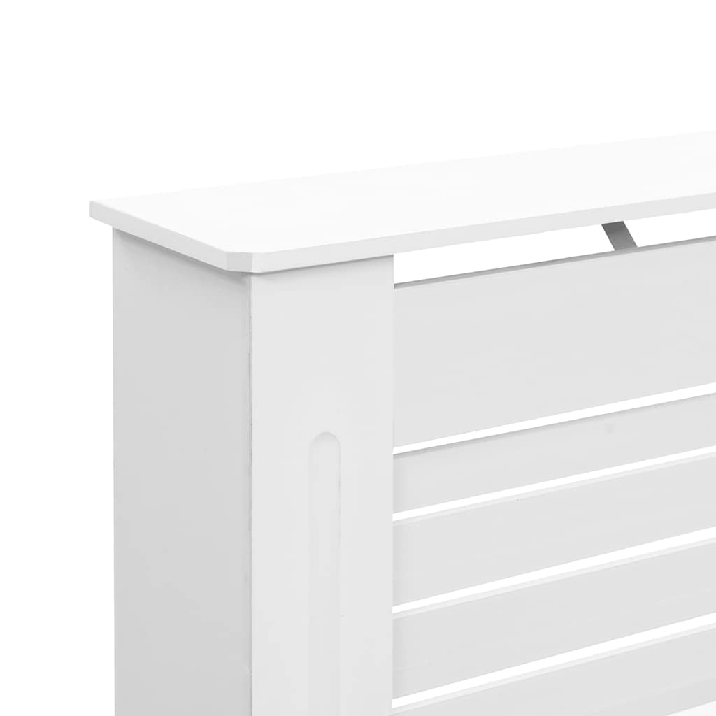 Radiator Covers 2 pcs White 152 x 19 x 81.5 cm MDF