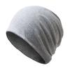 Unisex Stylish Knitted Cotton Cap Solid Color Warm Beanie Prevent Cold Wind Hat for Winter Autumn