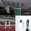 2/4Pcs Car Self Adhesive Mini Storage Hooks Accessories For Lexus F SPORT ES RX NX LS UX LM LX GX LC RZ IS CT GS RC HS SC TX LBX
