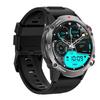 Outdoor Men Smart Watch 3ATM Waterproof 500Mah B Attery LED Strong Flashlight Bluetooth Call Smartwatch + Box
