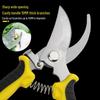 Stainless Steel Curved Pruning Scissors for Fruit Trees and Flowers