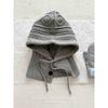 Hat Women Korean Winter Warm Scarf Integrated Head Cover Ear Protection Wool Hat Knit Hat