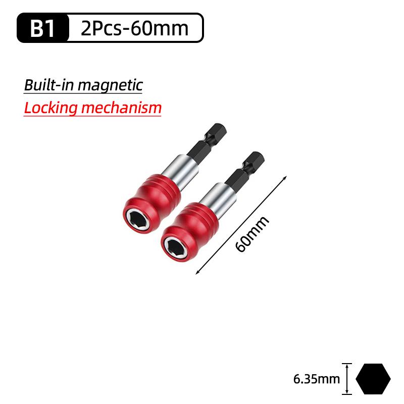 

1/4 Шестигранный Магнитный Держатель Бит для Отвертки Адаптер Быстрого Освобождения Удлинитель Электродрель Ручной Инструмент 50/60/75/100/150/300 мм