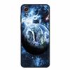 For Samsung Galaxy Xcover 7 Case Fashion Flowers Black Silicone Soft Back Cover For Samsung Galaxy Xcover7 Phone Case Coque Capa