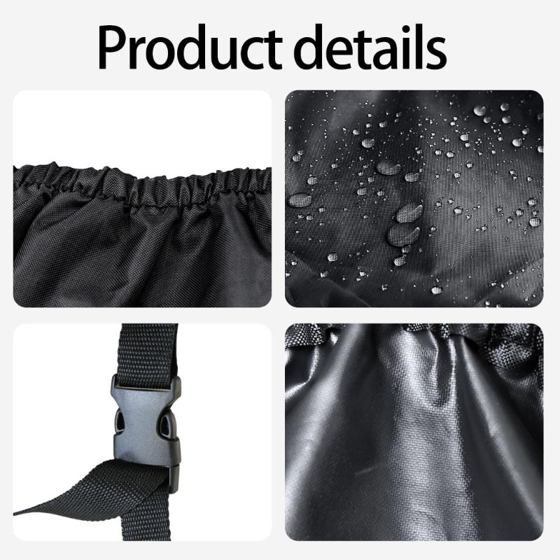 Boats Dusts Protecting Cover Professional Universals Kayaks Cover with Stretch Border for Craft Storage Hauling
