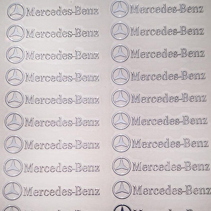 GLC GLB Samolepky na interiér auta Znak Nálepka Dekorace Příslušenství Pro Mercedes Benz AMG Brabus Maybach W204 GLC CLA GLK W205 W2