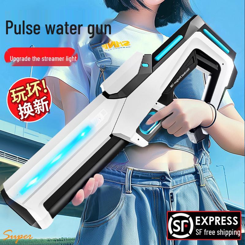 Pulse Electric Automatic High-Pressure Water Gun for Kids - Splashing Festival Squirt Toy