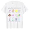Unisex Women In Science Teacher T Shirts Summer Style Graphic Cotton Streetwear Short Sleeve Tshirt Unisexs Clothing Comfortable