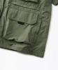 OUTSTANDING Nylon Utility Packable Half Shirt_Green