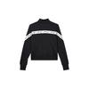 Nike Women's Black Printed Half-Zip Mock Neck Sweatshirt