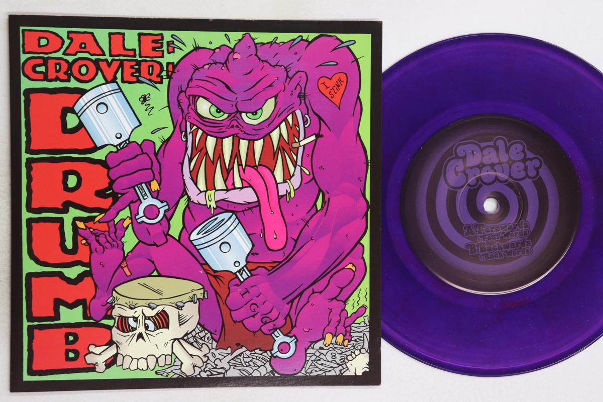 

7inch Record DALE CROVER Drumb MR004 MANS RUIN 1995 US Rock Used