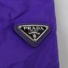 PRADA [Good condition/domestic regular] 290543 R192 Triangle logo plate hooded down jacket Jacket 42 purpleUsed