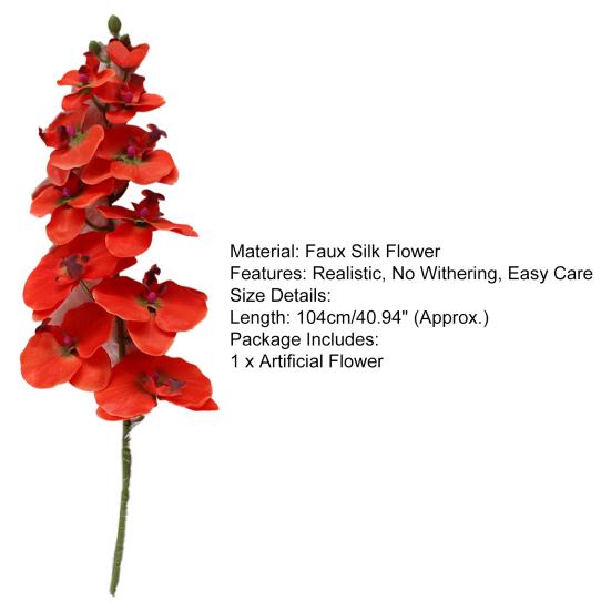 Pretty Artificial Plants Aesthetic Faux Silk Flower All Match