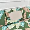 Neuer floral bedruckter Stretch-Sofa-Sitzkissenbezug, Rückenlehnenschutz für Couch, Sofabezug in L-Form, Chaselong-Schonbezüge
